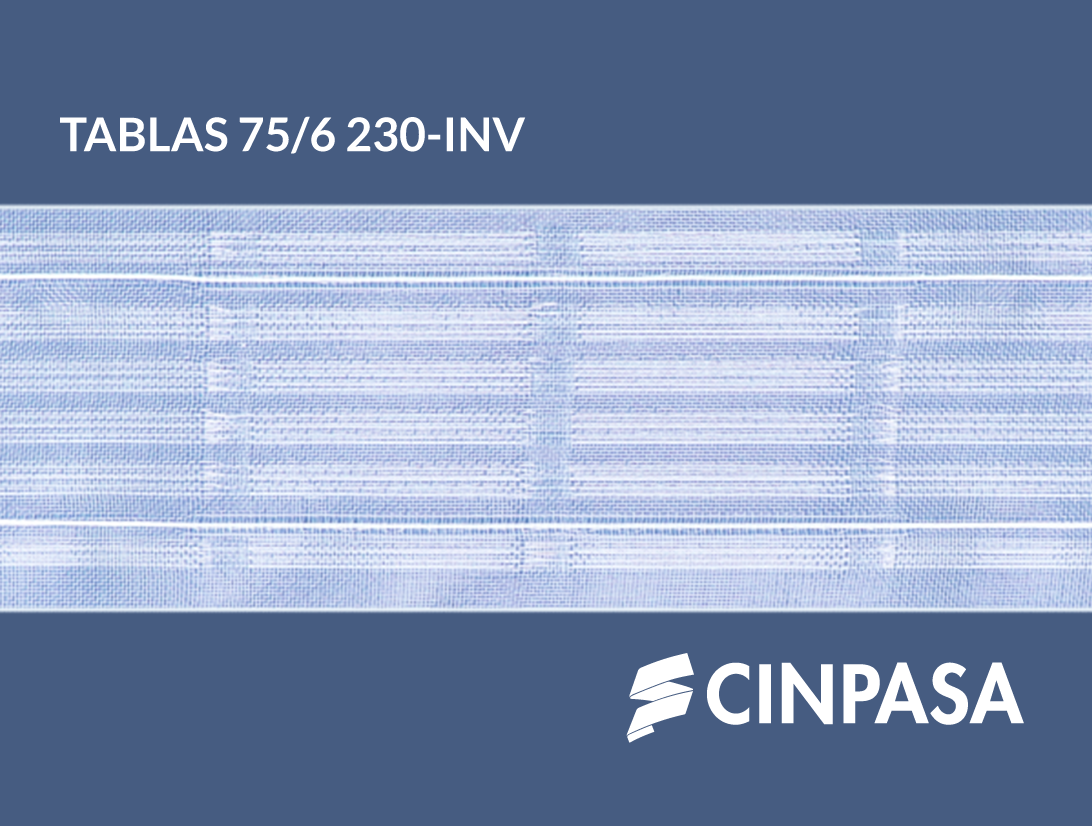  Cinta fruncidora de tablas transparente 